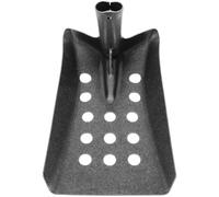 TOKIDNY Pelle à Tamiser Pelle de Nettoyage en Acier Manganèse Noir Multi-usages Stable et Solide pour Boues et Impuretés Divers Environnements et Fossés