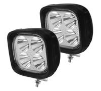 TOKIDNY Phare de Travail LED Éclairage Puissant 2pcs pour Chariot Élévateur , Lumière Plastique Noire Super Lumineuse , Consommation Énergétique Minimale pour