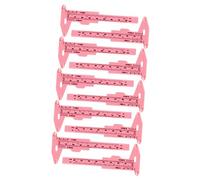 TOKIDNY Pied à Coulisse Pour Sourcils 80mm Plastique Rose 10 Pièces Règle De Mesure Graduée Professionnelle Outil De Positionnement Précis Tatouage Maquillage Experts
