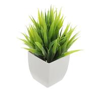 TOKIDNY Plante Artificielle Mini Bonsaï Faux Aloe Vera en Pot Décoration Intérieure pour Bureau et Maison Plante en Plastique Réaliste sans Entretien Ornement Décoratif aux Couleurs Vives