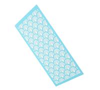 TOKIDNY Pochoir de Sérigraphie Réutilisable Maille pour Pâte Polymère Outil de Bricolage Argile Décoratif Lavable et Créatif pour Projets Diy