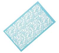 TOKIDNY Pochoir Sérigraphie Cœur Polyester pour Pâte Polymère DIY Modèle Lapin Lisse sans Bavures pour Loisirs Créatifs et Décoration