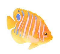 TOKIDNY Poisson Angelfish Simulation Plastique pour Décoration Aquarium Ornement Paysager sans Danger pour Réservoir Eau Douce Accessoire Pollution