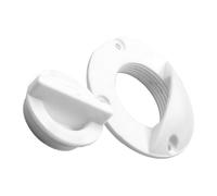 TOKIDNY Raccord de Vidange Bateau Symétrique en Plastique, Accessoire de Drainage pour Yachts et Bateaux de Plaisance, Sortie d'eau Marine