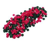 TOKIDNY Recharges pour Diffuseurs d'Huiles Essentielles 400 Pièces Pastilles Rondes Absorbantes en Cellulose pour Pendentif Diffuseur 25 MM Couleurs Vert Foncé et Rose Fuchsia et Voiture