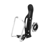 TOKIDNY Réglable Aluminium et Plastique Support pour Gourde Compatible VTT de Route et Pliant Installation Verticale ou Horizontale Fixation Sécurisée avec Double Vis Couleur Argentée