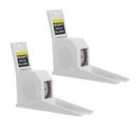 TOKIDNY Règle de Hauteur Murale Rétractable Double Pack 200 Cm en ABS et Fer pour Mesurer la Taille et Filles avec Design Mural Gain de Place pour Compactes
