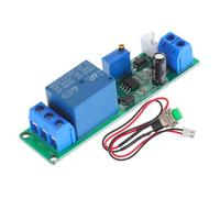 TOKIDNY Relais Temporisé Réglable avec Déclencheur Bouton Externe Module Relais à Usage Délai de Coupure Ajustable pour Applications Domestiques et Industrielles Composant Fiable de