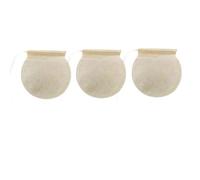 TOKIDNY Sachets de Thé en Papier Filtre à Pâte de Bois Naturel 100 Pièces Rondes de 75 CM Jetables et Vides Adaptés pour Thé en Vrac Infusion Maison Café et Poudres D’Herbes