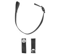 TOKIDNY Sangle Mentonnière Noir de Casque de Hockey en Polyester Légère et Respirante 1 Set Adaptée pour Casque de Hockey et Sports