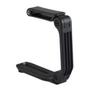 TOKIDNY Support de Caméra Portable Stabilisateur Pliable en U Noir Compatible Téléphone et Flash Léger 195 G Support Polyvalent pour Appareil Photo et Vidéo Accessoire Photo Pratique