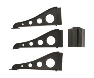 TOKIDNY Support pour Sapin de Noël Artificiel 15 CM par Ensemble Socle Vert Foncé Adapté aux Arbres Artificiels Domestiques