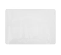 TOKIDNY Tableau Magnétique Effaçable à Sec Adhésif pour Frigo et Mur Surface Douce Blanche Réutilisable pour Messages Quotidiens Dimensions avec Coins Arrondis