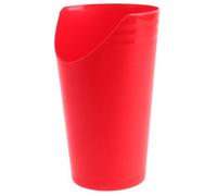 TOKIDNY Tasse d'Alimentation Plastique Rouge pour Alité, Gobelet Ergonomique pour Boisson Liquide, Adapté aux Soins en Établissement et Domicile pour Personnes Âgées