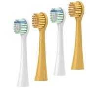TOKIDNY Têtes de Brosse à Dents Électriques Usage Longue Durée Lot de 4 à Poils Souples en Nylon et Polyamide, Remplacement pour Garçon et Filles