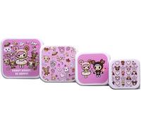 Tokidoki - Set de 4 boîtes à goûter