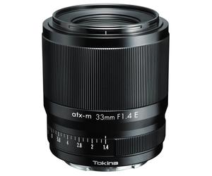 Tokina atx-m 33mm F1.4 E MILC Objectif standard Noir