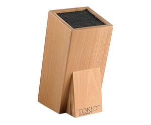 Tokio Kitchenware Bloc à couteaux universel avec lamelles