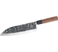 TokioKitchenWare Couteau de cuisine grande lame et manche en bois