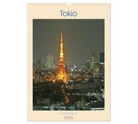 Tokio - Terminplaner (Wandkalender 2026 DIN A3 hoch), CALVENDO Monatskalender: Tokio vereint Tradition und Moderne so perfekt wie keine andere Stadt.