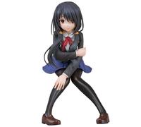 Tokisaki Kurumi Action Figure School Uniform Edition Cute Girl Assise Position Model PVC Anime Statue Collection Personnages Model Ornements 14 cm