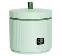 TOKIT Cuiseur à Riz 1,5L Mini Multifonctions | 1-3 Personnes Marmite à Riz Intérieure Antiadhésive à Revêtement Céramique (Vert Avocat)