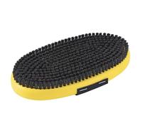 Toko Brosse Base Brush Ovale – Crin de cheval avec sangle – Jaune/Noir