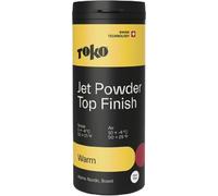 TOKO Jet Powder Top Finish Warm 30 g 0 ° à -4 ° Cire de course jaune sans fluorure pour 0 à -4 °C. Vitesse maximale sur neige humide et performance Coupe du monde.