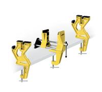 TOKO Lot de 3 étaux de Ski Freeride pour réglage et épilation à la Cire - Prise en Main sûre et antidérapante et Position de Maintien pour la préparation des Bords de Ski Freestyle et de Saut