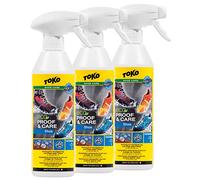 Toko Lot de 3 produits imperméabilisant pour chaussures et produits d'entretien pour chaussures