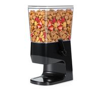 Tokokimo Distributeur Cereales 3,2 L - Distributeur de Cereales Petit Dejeuner et Distributeur Bonbon, Ne Broie Pas Les Céréales, pour Cornflakes, Sucreries, Noix, Haricots, Granola, (Noir, 1 Pièce)