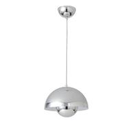 TOKTOP Suspension Luminaire Intérieur, Lustre Salon Moderne Créativité, Lampe Suspendue E27 Argenté Plafonnier pour Chambre Cuisine Salle à Manger