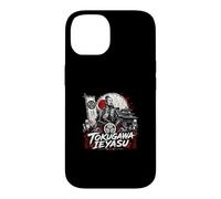 Tokugawa et Ieyasu Samurai Shogun Carte du Japon féodal Coque pour iPhone 14