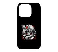 Tokugawa et Ieyasu Samurai Shogun Carte du Japon féodal Coque pour iPhone 14 Pro