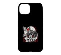 Tokugawa et Ieyasu Samurai Shogun Carte du Japon féodal Coque pour iPhone 15 Plus