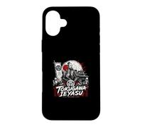 Tokugawa et Ieyasu Samurai Shogun Carte du Japon féodal Coque pour iPhone 16 Plus