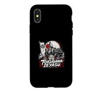 Tokugawa et Ieyasu Samurai Shogun Carte du Japon féodal Coque pour iPhone X/XS