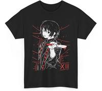 Tokyo Anime Ken Kaneki Shirt Juuzou Suzuya Merch Casual Short Sleeved T Shirt Unisex Tee Manches Courtes(X-Large)