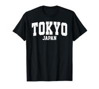 Tokyo City Retro College University Style japonais Tokyo T-Shirt
