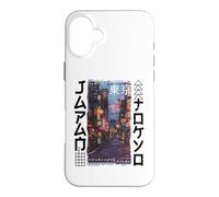 Tokyo City Retro Japon Esthétique Rues de Tokyo Coque pour iPhone 16 Plus