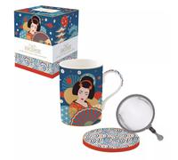 TOKYO Coffret Tisanière 35 cl en porcelaine