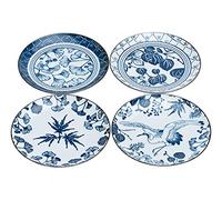 Tokyo Design Flora Japonica Lot de 4 assiettes Ø 16 cm