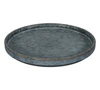 Tokyo Design Studio Assiette Nezumi 17 x 2 cm, céramique, Gris foncé, 17 x 17 x 2 cm