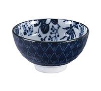 TOKYO design studio Flora Japonica Bol grue Bleu/blanc 12 x 6,3 cm 300 ml