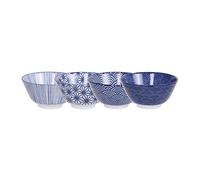 TOKYO design studio Rice Bols Set4 Nippon Bleu 12x6.4cm
