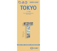 Tokyo Echelle 1 : 17000, Edition trilingue allemand-anglais-français - Collectif - Borch - broché - Atlas / carte