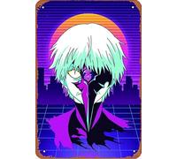 Tokyo Ghoul Centipede 80s Plaque en métal fantaisie rétro pour maison, rue, bar, restaurant, café, magasin, 30,5 x 20,3 cm