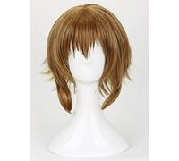 Tokyo Ghoul Fueguchi Hinami Cosplay perruques court style droit brun résistant à la chaleur perruque de cheveux synthétiques + bonnet de perruque AZ-878