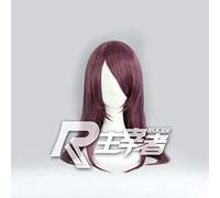 Tokyo Ghoul Guru Kamishiro Rize Longue Violet Droite Résistant À La Chaleur Synthétique Cheveux Cosplay Fête D'halloween + Bonnet De Perruque Gratuit