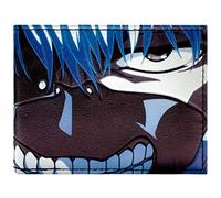 Tokyo Ghoul Ken Kaneki Mask Manga Portefeuille Pliant Bi-Volet pour ID & Porte-Cartes, Noir